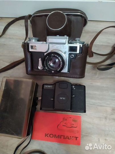 Фотоаппараты СССР Киев, Ломо, Фэд, Смена