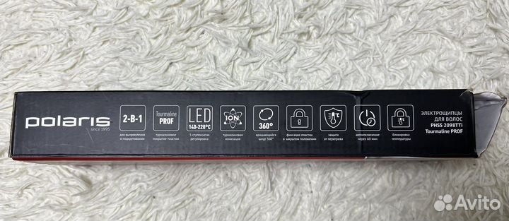 Щипцы для выпрямления и завивки Polaris