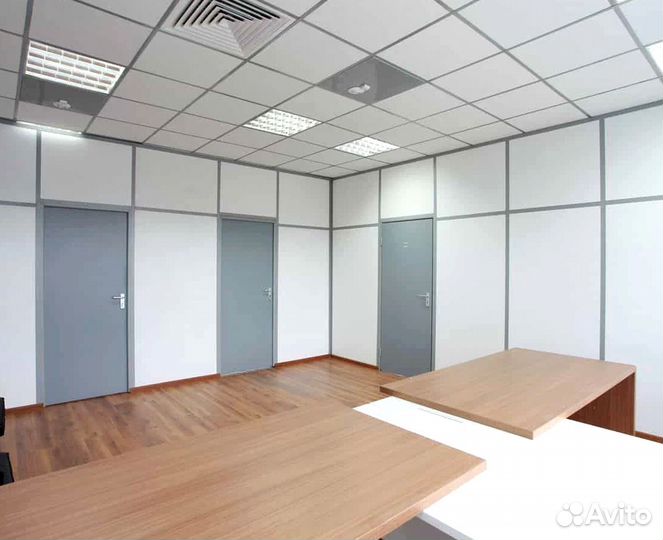 Установка перегородок в офис