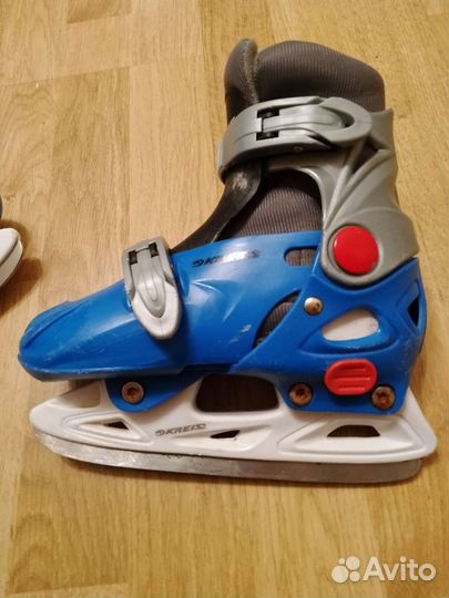 Коньки раздвижные 31-32 р-р,на мальчика