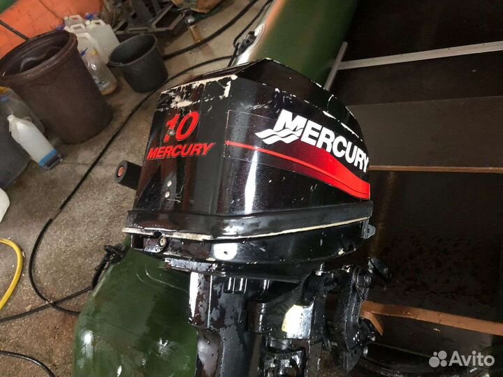 Пвх лодка + Mercury 10