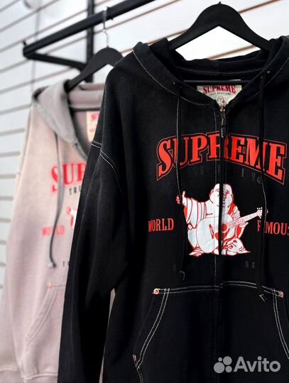 Зип худи supreme true religion