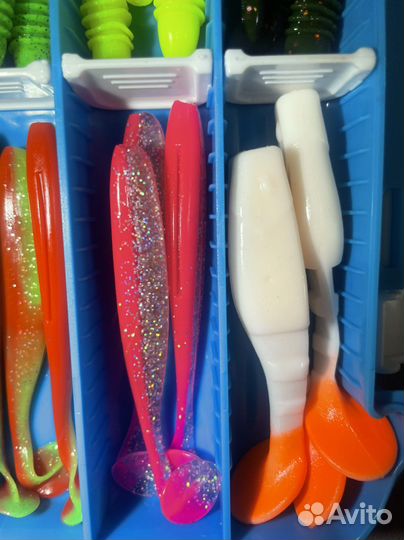 Набор силиконовых приманок Keitech (Easy Shiner