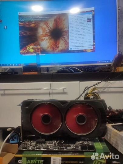 Видеокарты RX470 RX480 RX570 RX580