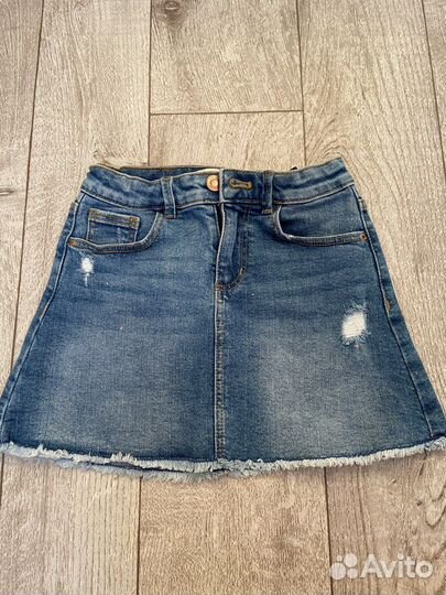 Юбка джинсовая