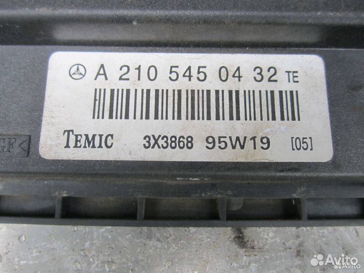 Блок управления вентиляторами мерседес w210