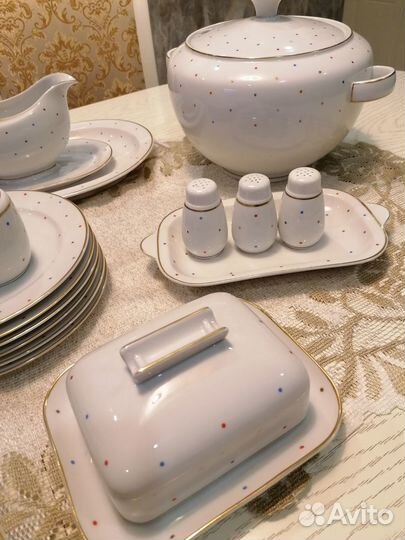 Предметы из столового сервиза Kаestner Saxonia ГДР