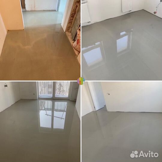 Наливной пол услуги