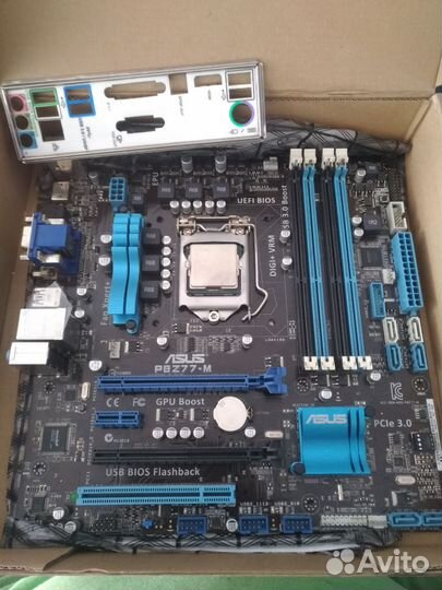 Материнская плата 1155 z77