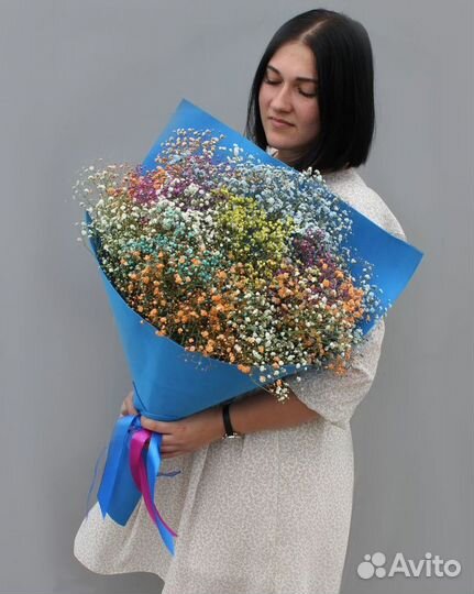 Цветы гипсофила букет