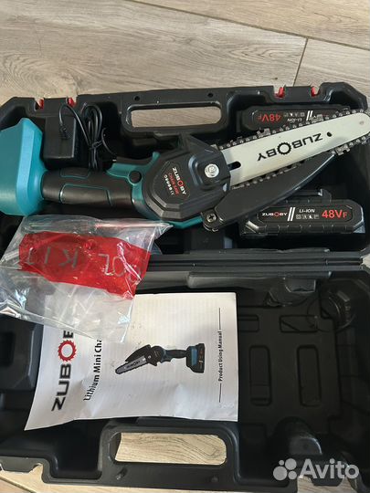 Аккумуляторная цепная пила сучкорез 6