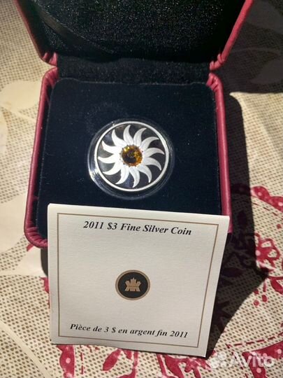 Родившимся в Ноябре. Серебро 3д 2011 года