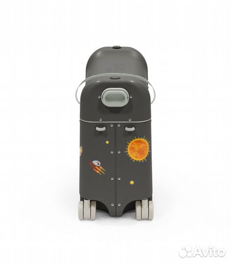 Чемодан Stokke JetKids Travel Bundle Midnight Grey