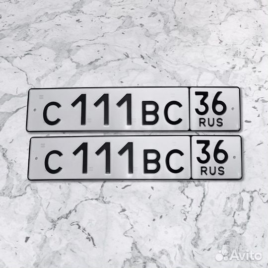 Изготовление гос номеров