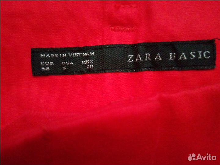 Брюки zara basic,44/46р