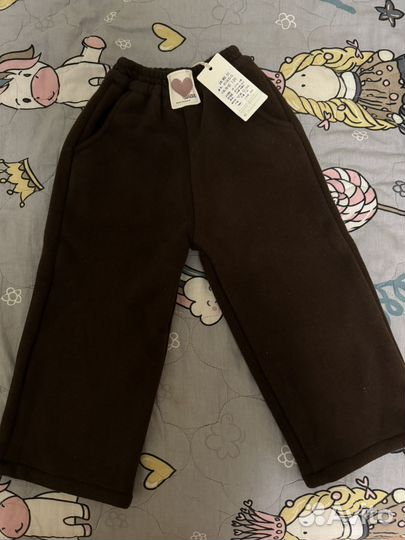 Штаны брюки для девочки на 4-5 лет