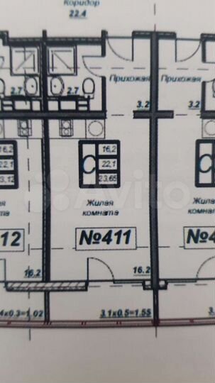 Квартира-студия, 24 м², 11/14 эт.