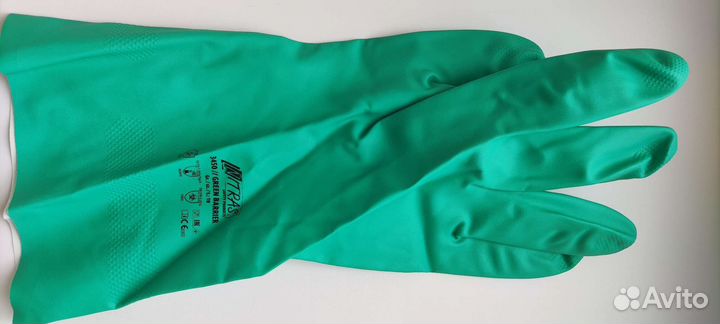 Перчатки нитриловые резиновые Nitras 3450