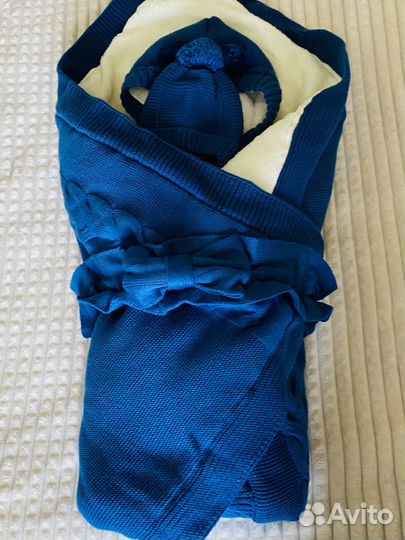 Конверт на выписку для мальчика осень зима