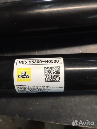 Амортизаторы Kia rio 4 x-line с 2017