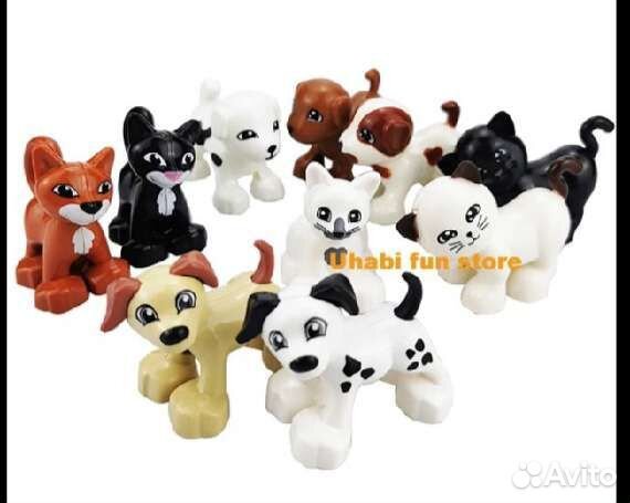 Человечки и животные большой конструктор