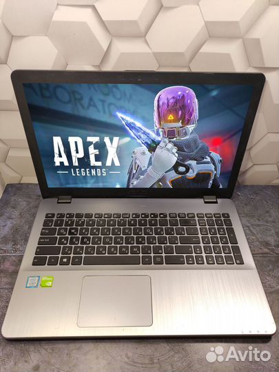 Игровой Asus 2018 г.в intel 8-пок/Nvidia 2GB/SSD