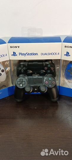 Джойстик ps4 dualshock чёрный