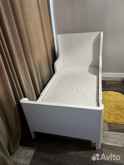 Детская кровать IKEA с матрасом
