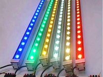 LED bar RGB, ip65. Уличный линейный светильник