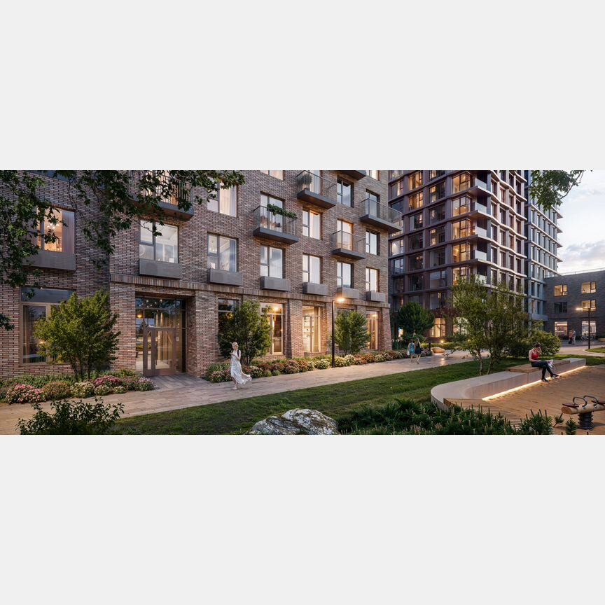 Квартира-студия, 37,6 м², 12/13 эт.