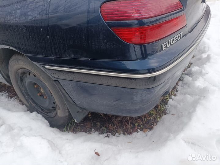 Задний бампер Peugeot 406