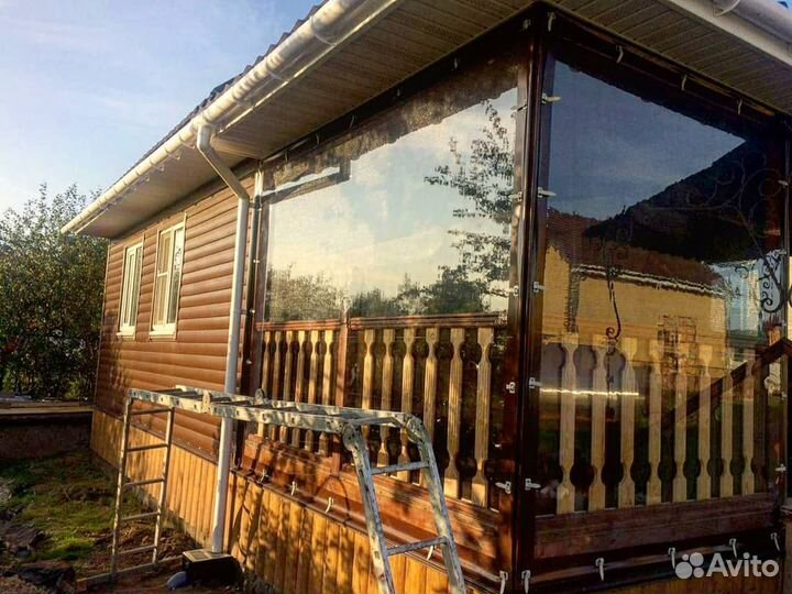 Мягкие окна для веранды