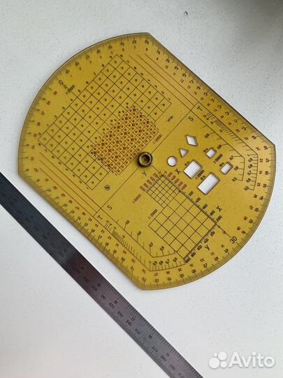 Линейка артиллерийская 1973 г