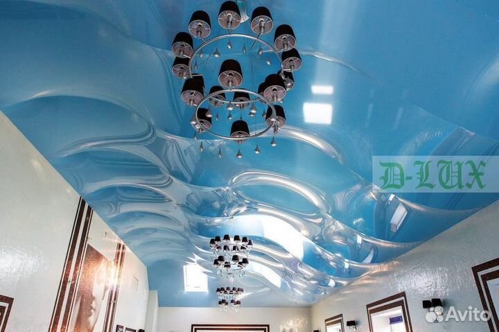 Потолки с имитацией дерева