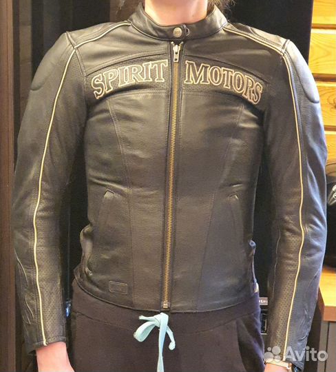 Кожаная женская мотокуртка Spirit Motors, Германия
