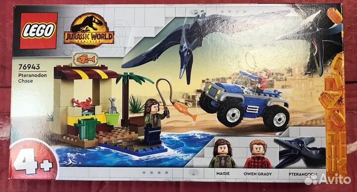 Lego Jurassic World 76943 Погоня за птеранодоном