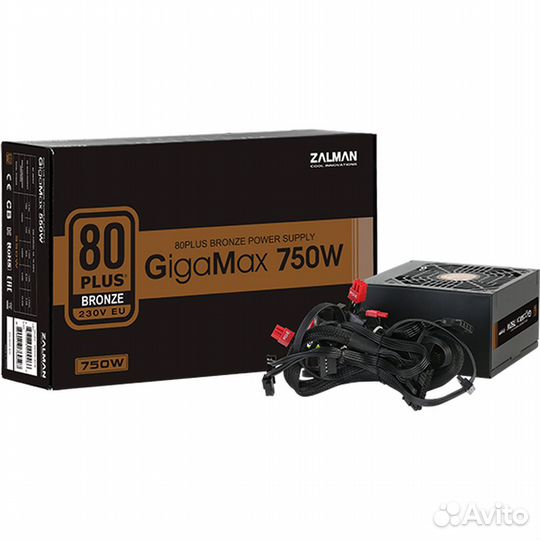 Блок питания 750W zalman ZM750-gvii #294599