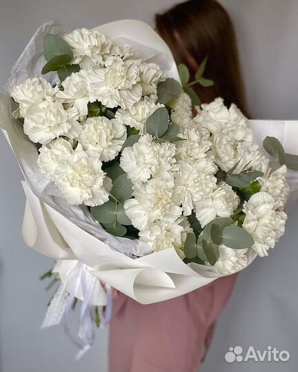 Цветы (гвоздика) букет