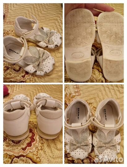 Обувь пакетом для девочки