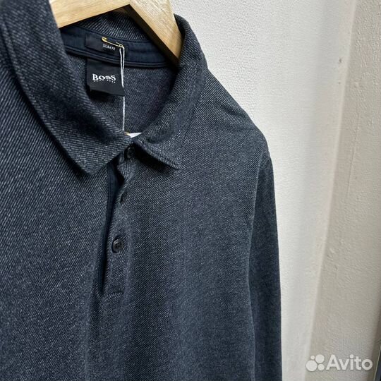 Поло с доинным рукавом Hugo Boss size L/XL