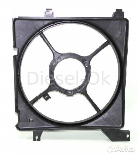 Диффузор радиатора D4BB 25350-2D001 elantra