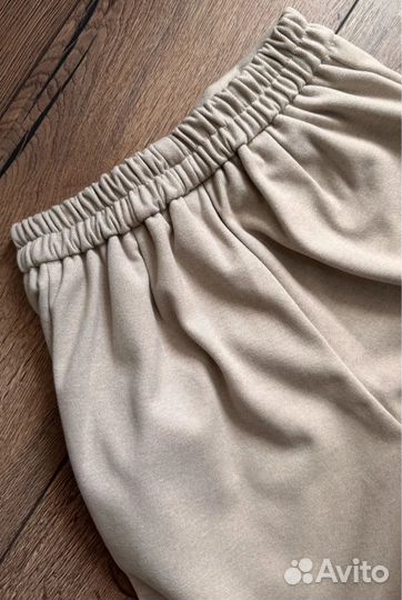 Зимние брюки-карандаш на резинке 46р
