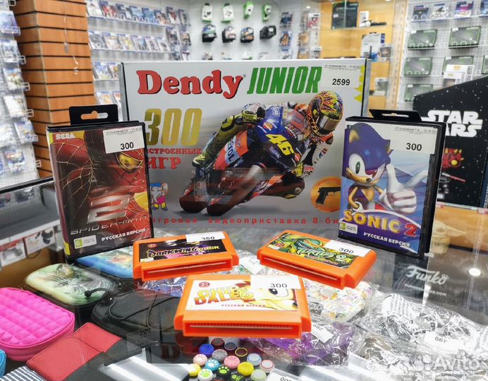 Денди+Сега+Тетрис+Джойстики+Картриджи