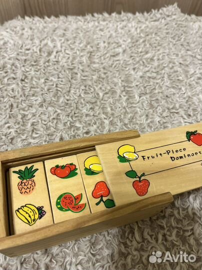 Домино деревянное