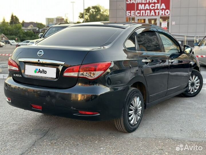 Nissan Almera 1.6 МТ, 2015, 187 000 км