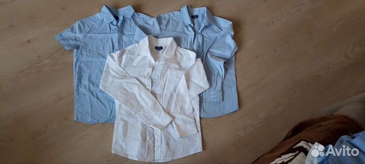 Рубашки и водолазки на мальчика