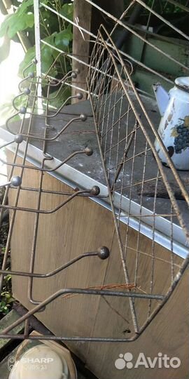 Вешалка металлическая большая ретро СССР