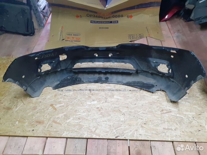 Передний бампер Nissan X-Trail III 17 г