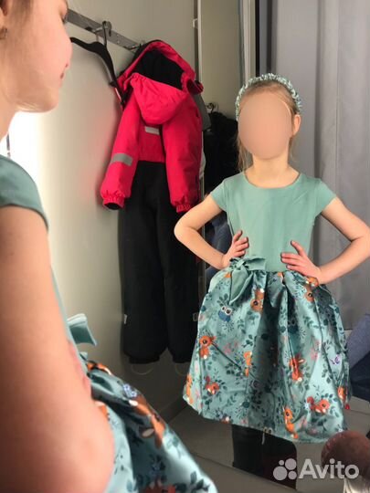 Платье праздничное H&M, рост 110-116