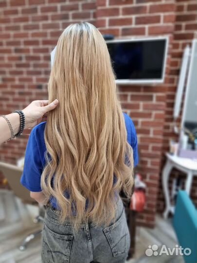 Наращивание волос коррекция